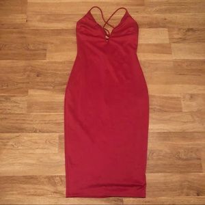 Back Tie Dress - Size L